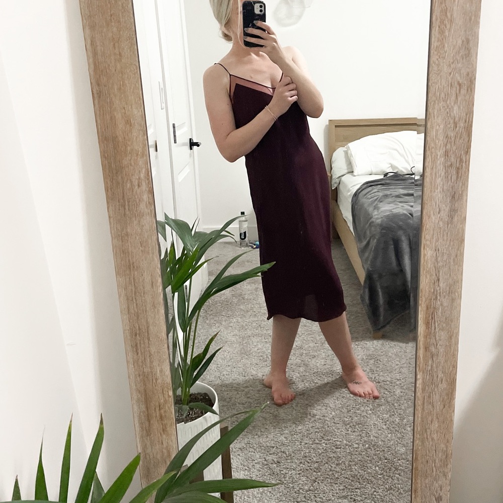 BABATON Galen Midi Slip Dress